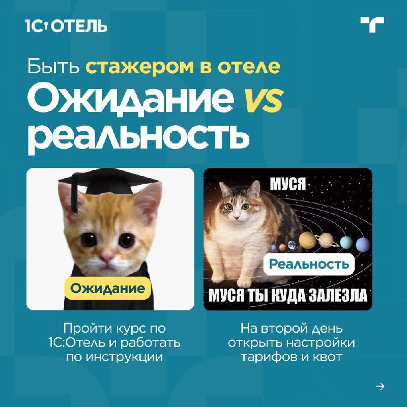 Работа в отеле редко бывает предсказуемой. Сегодня всё идёт по плану, а завтра появляется ситуация… — карточка 3